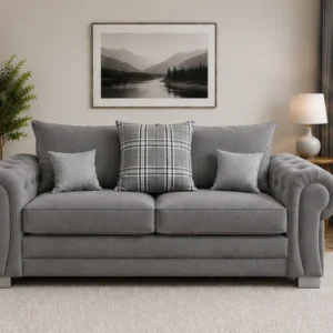 3 Seater Verona Sofa – Premium Comfort Seating Sofa - Elegant Fabric Sofa - Verona 3 Seater Sofa