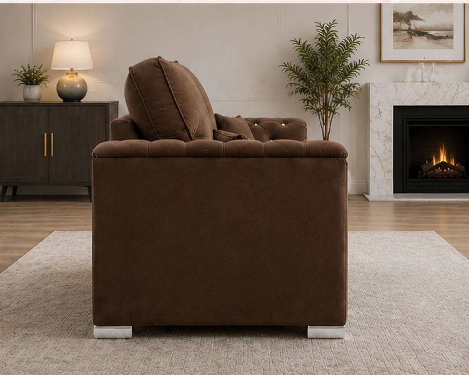 Luxury 2 Seater Sofa – Elegant Quilted Design Modern 2 Seater Sofa – Premium Comfort & Style - Image 4