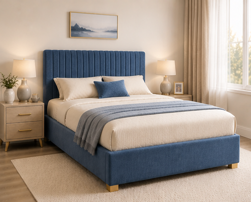 Premium Quality Divan Bed - Double Bed - Double Storage Bed with Mattress - Image 4
